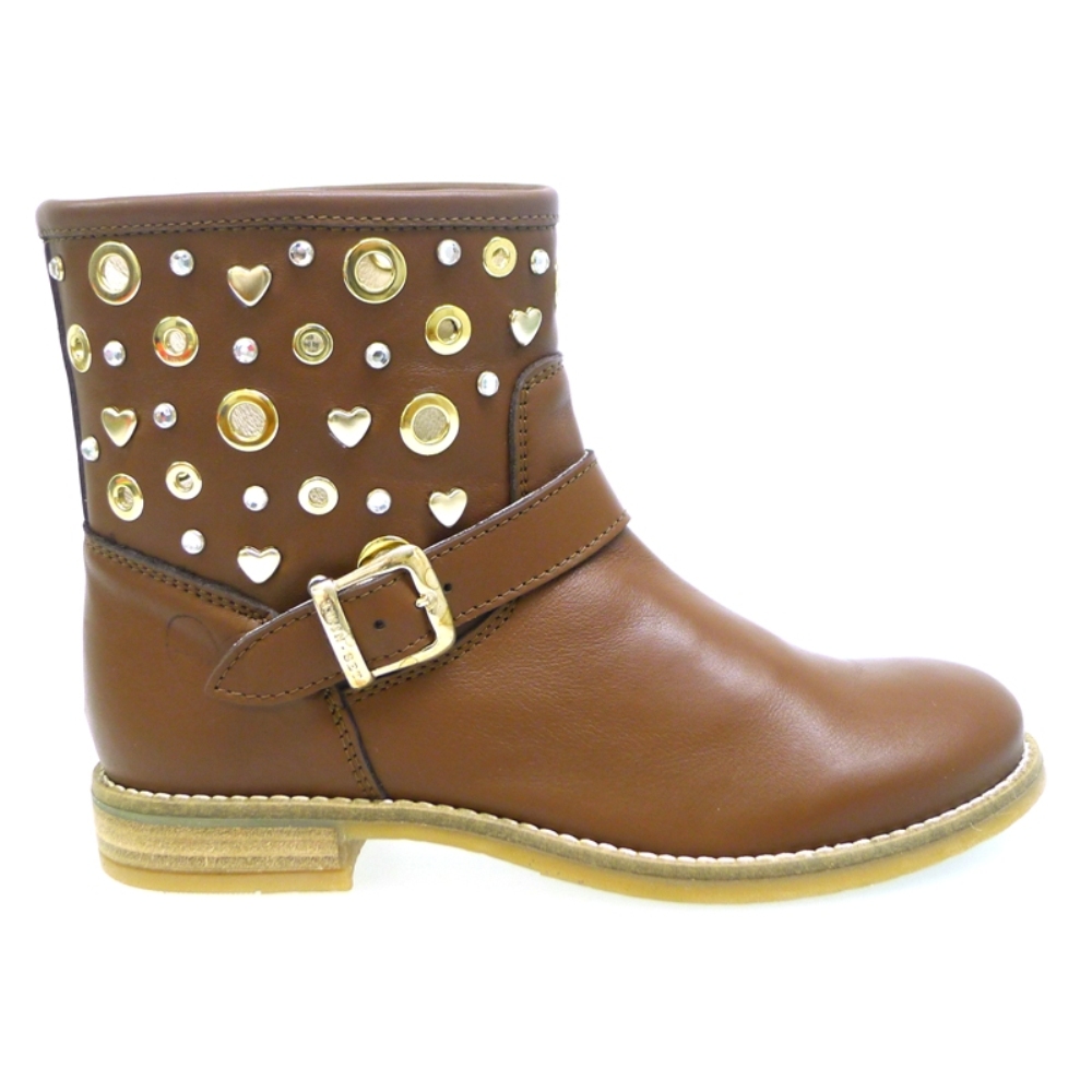 Botín primavera mujer Twin Set HS58BE Cuero Outlet