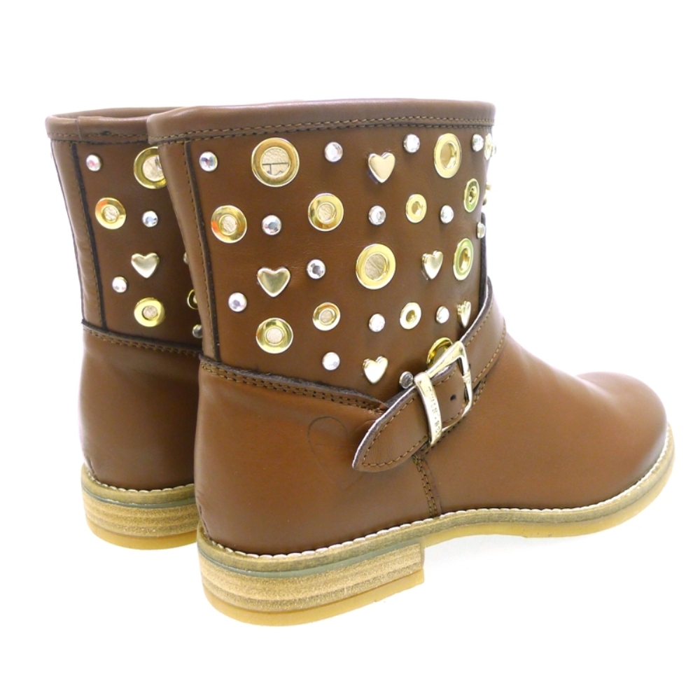 Botín primavera mujer Twin Set HS58BE Cuero Outlet