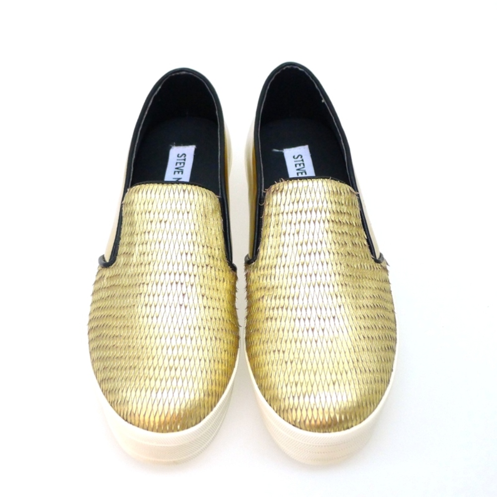 estaño Desenmarañar Censo nacional Slip-on De Mujer Steve Madden Buhba Oro