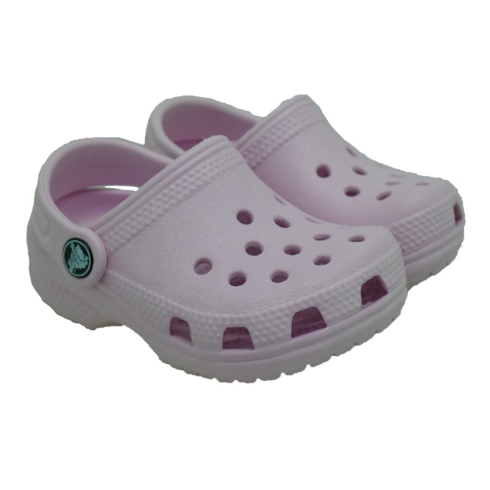 Suecos Crocs Niños Electro Rosa Zapatos De Piscina 