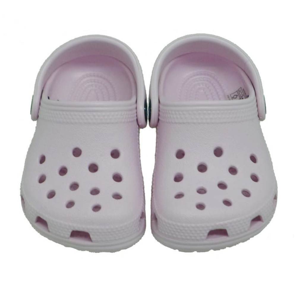 Zuecos piscina bebé Crocs 11441 Littles Rosa foto 2