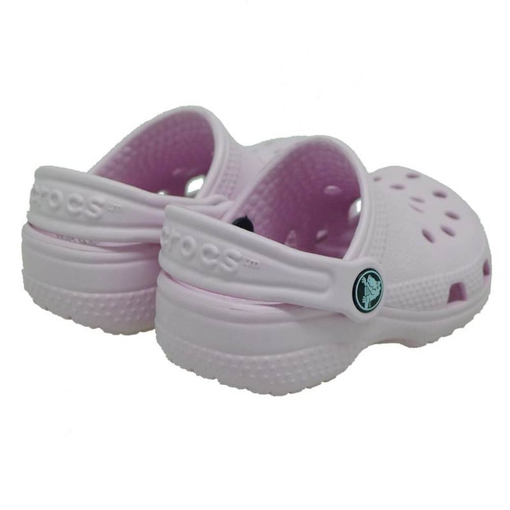 Zuecos piscina bebé Crocs 11441 Littles Rosa foto 4