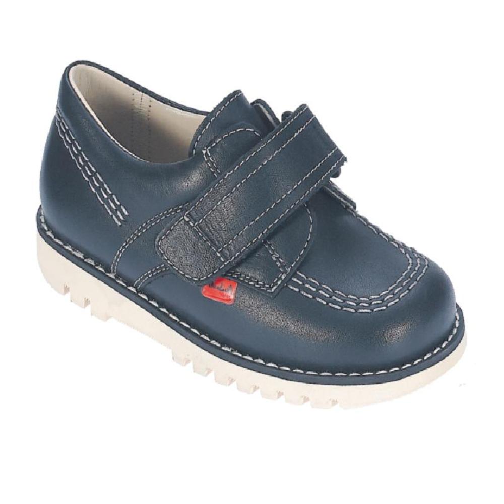 Zapato con velcro especial plantillas Mendivil 36200 Azul