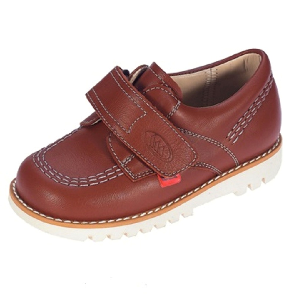 Zapato velcro especial plantillas Mendivil 39004 Cuero