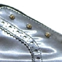 Zapato blucher niña en charol metalizado Clarys en Carrilé foto 7