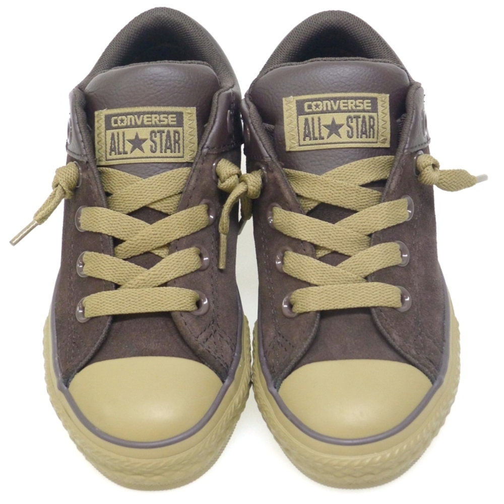 Zapatilla piel cordón fijo Converse Ct High Street Burn Umber Marrón