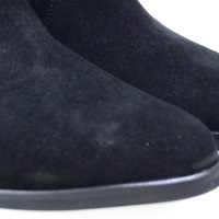 Botin Corto Mujer Kanna Ki5896 Negro-plomo foto 7