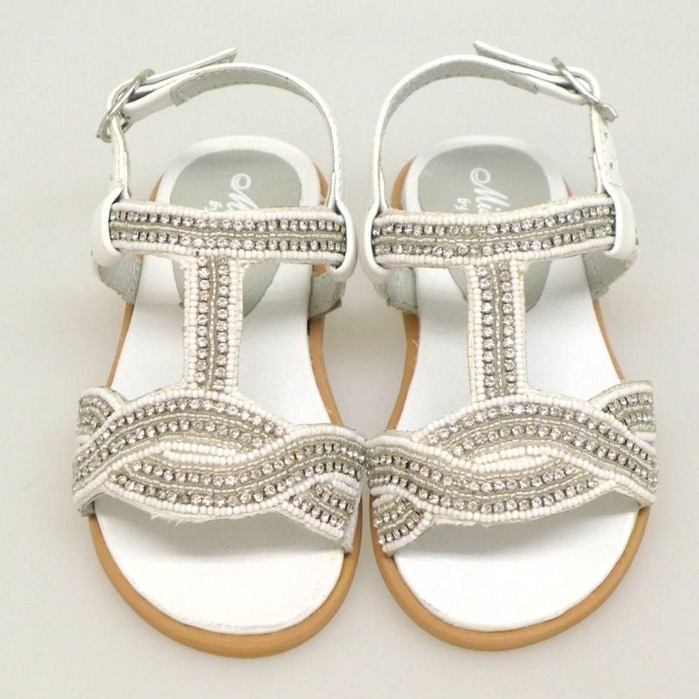 Sandalia de tiras para niña Oca Loca 6512-00 Blanco foto 2