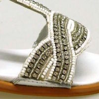 Sandalia de tiras para niña Oca Loca 6512-00 Blanco foto 6