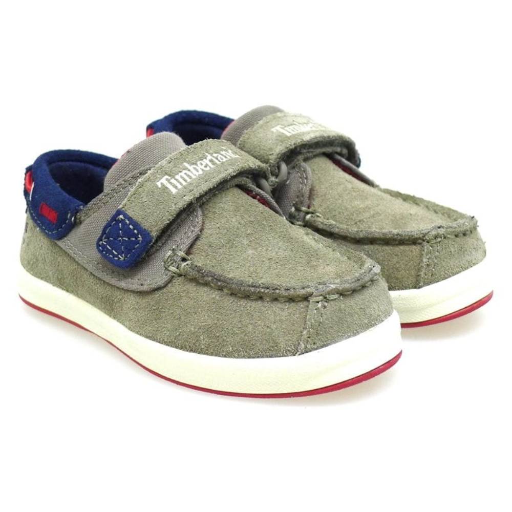 Náutico niño velcro Timberland CA16C4 Beig