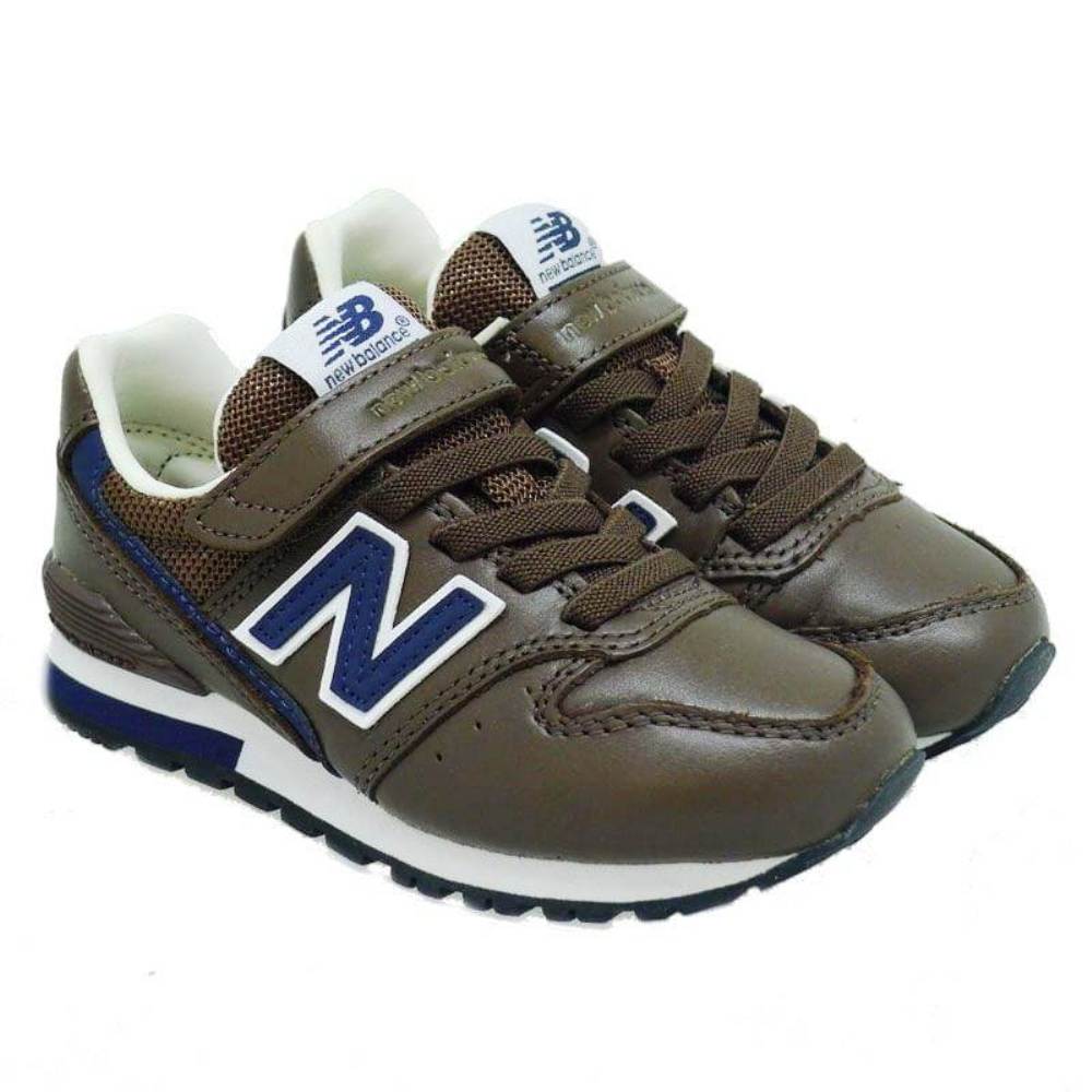 new balance azul y marron