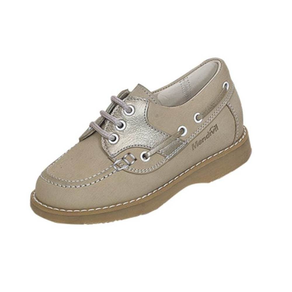 Zapato blucher especial plantillas niño Mendivil 39006 Tartufo