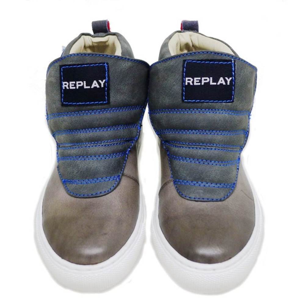 Bota Replay niño con velcro Killure Gris foto 2