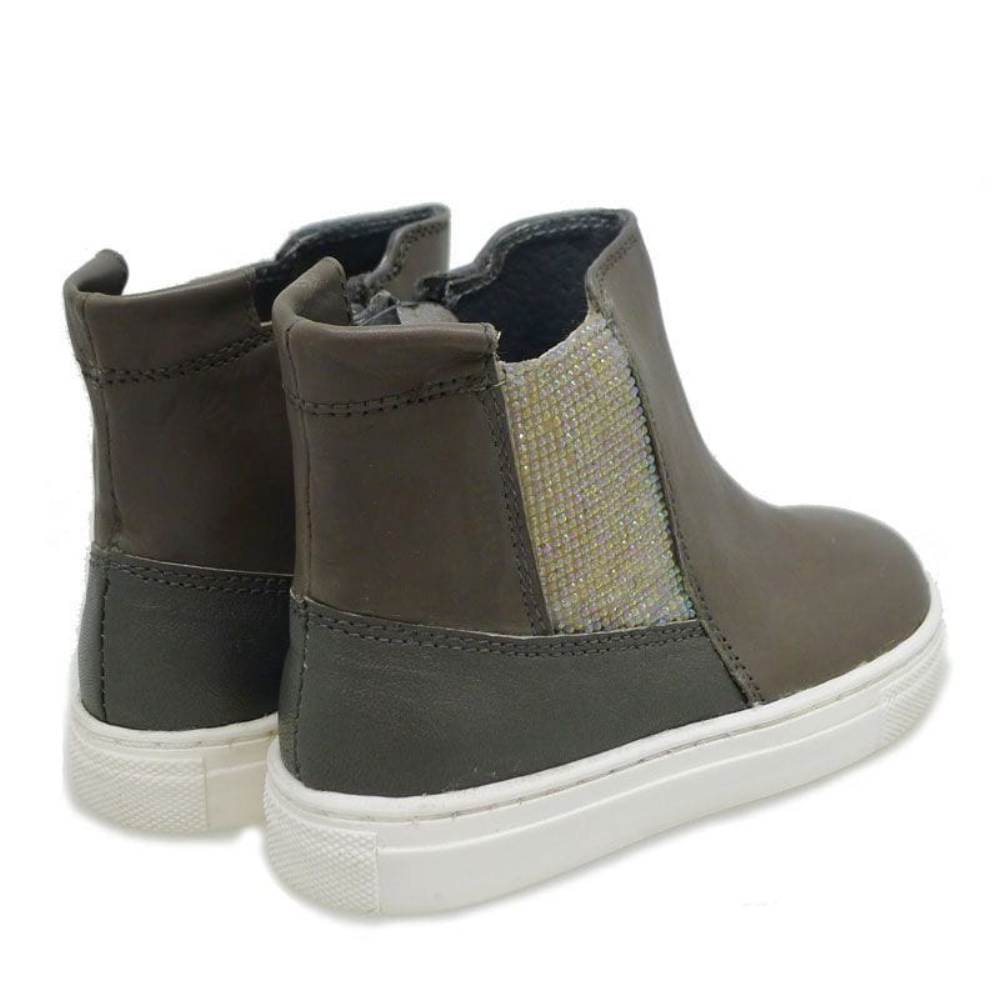 Botín chelsea niña con strass Oca Loca 6685 Gris foto 4