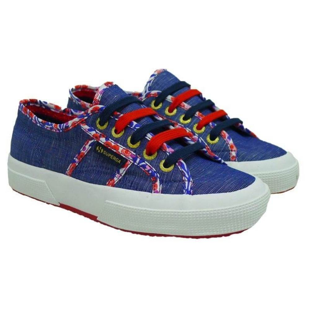 Zapatillas lona estampadas mujer sales