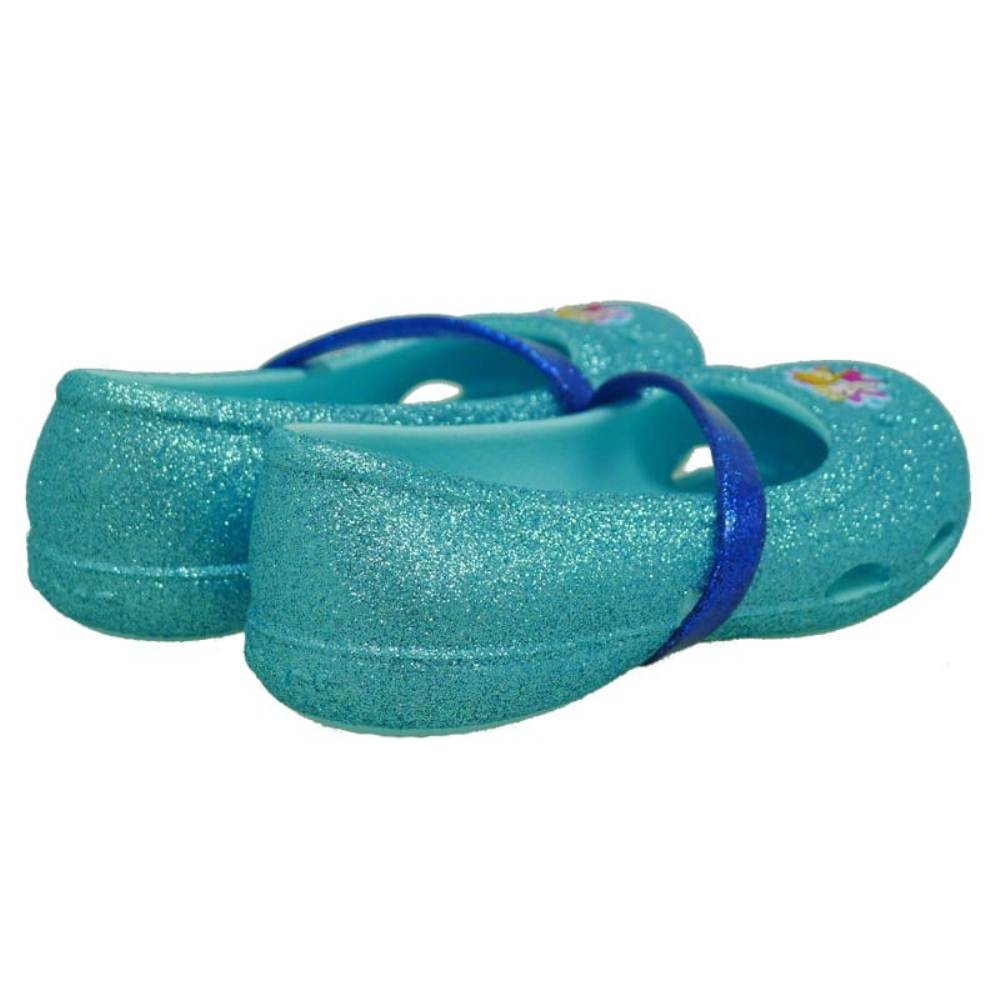 Crocs Frozen tipo bailarina 204454 Celeste foto 4