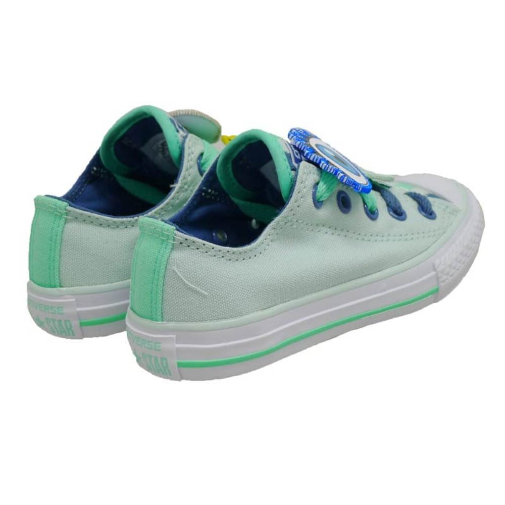 Lonas niña con parches Converse C Ctas 330 Light Agua marina foto 4