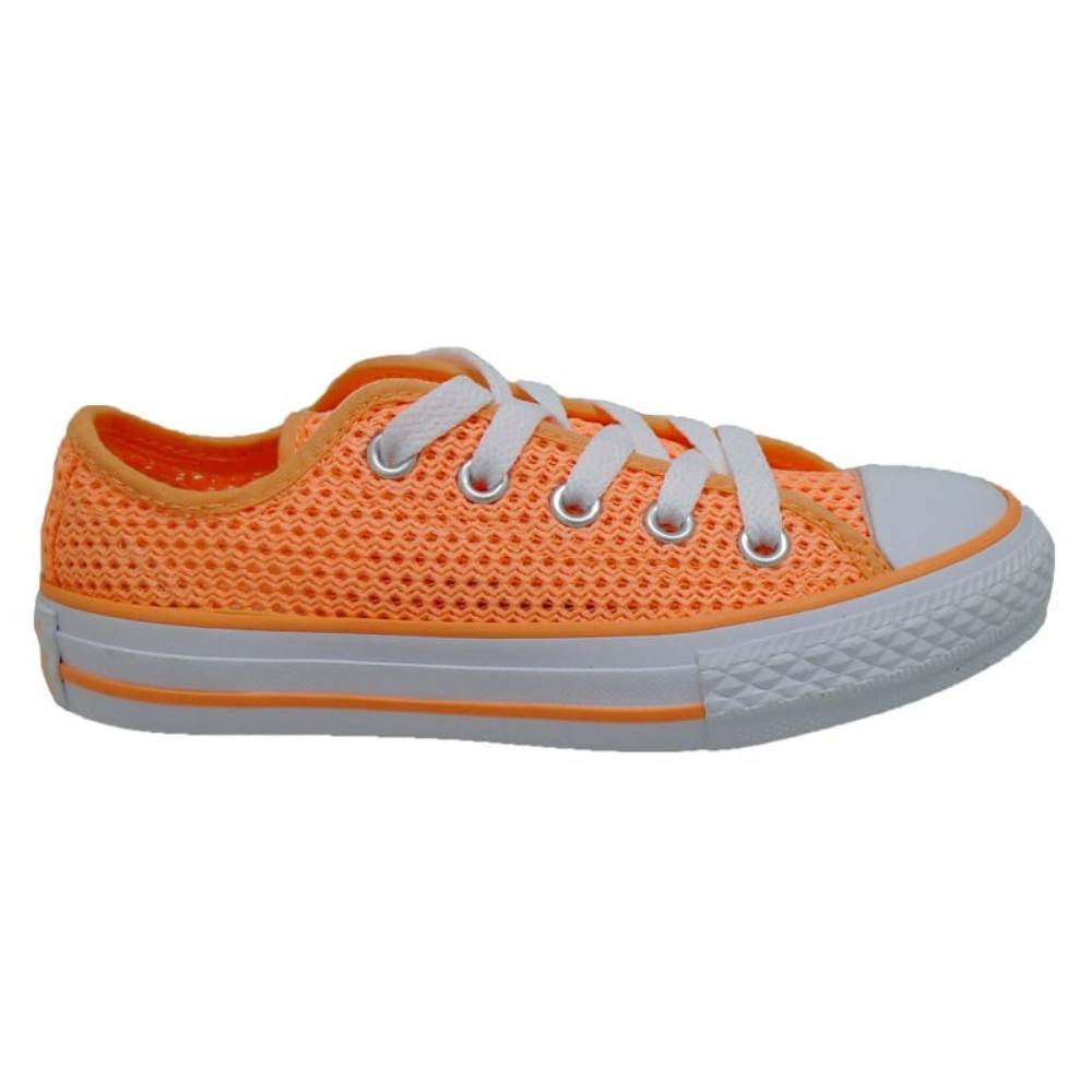 Zapatillas lonas perforadas Converse C Ctas 639 Coral foto 3