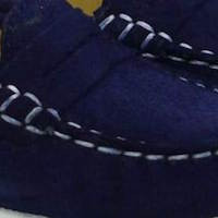 Mocasín azul con suela blanca Clarys N20164 foto 5