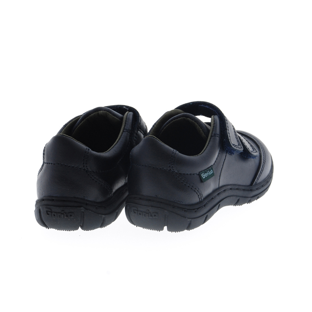 Gorila zapato velcros colegial piel lavable 31500 Azul foto 4
