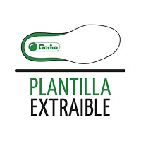 Gorila zapato velcros colegial piel lavable 31500 Azul foto 7