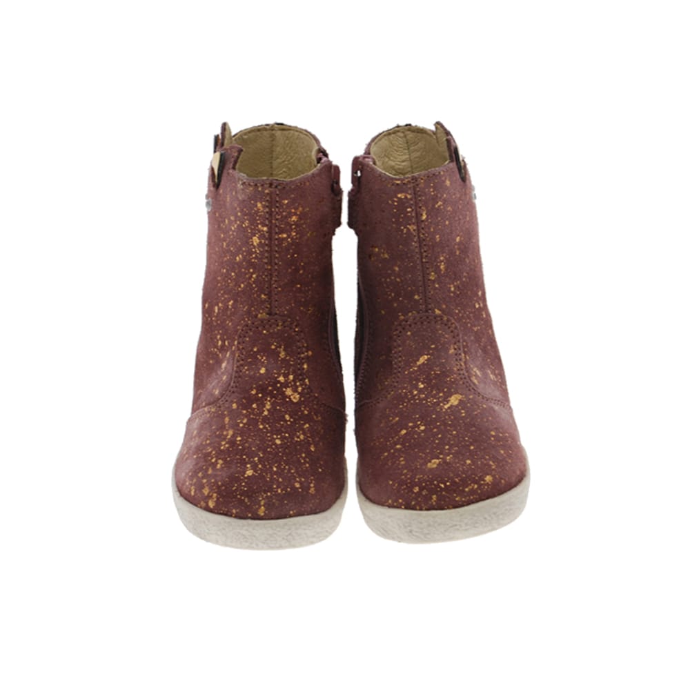 Bota niña caña media Falcotto F-1597 Vel. Lunar Rosa foto 2