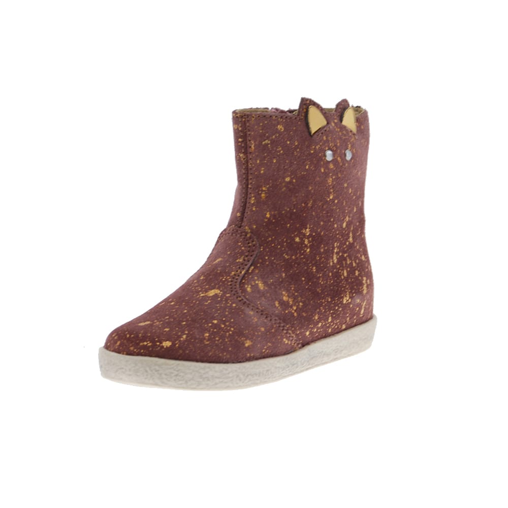 Bota niña caña media Falcotto F-1597 Vel. Lunar Rosa foto 3