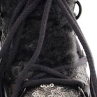 Bota pelo acero con lentejuelas Unisa Fril FT Pyrite Botas pelito alas Oca Loca 8026 | Botas con pelo, Calzas