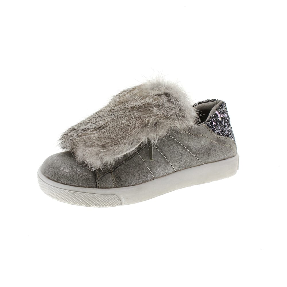 Zapatillas slip-on niña lengüeta pelo Oca Loca 7053-08 Gris foto 3