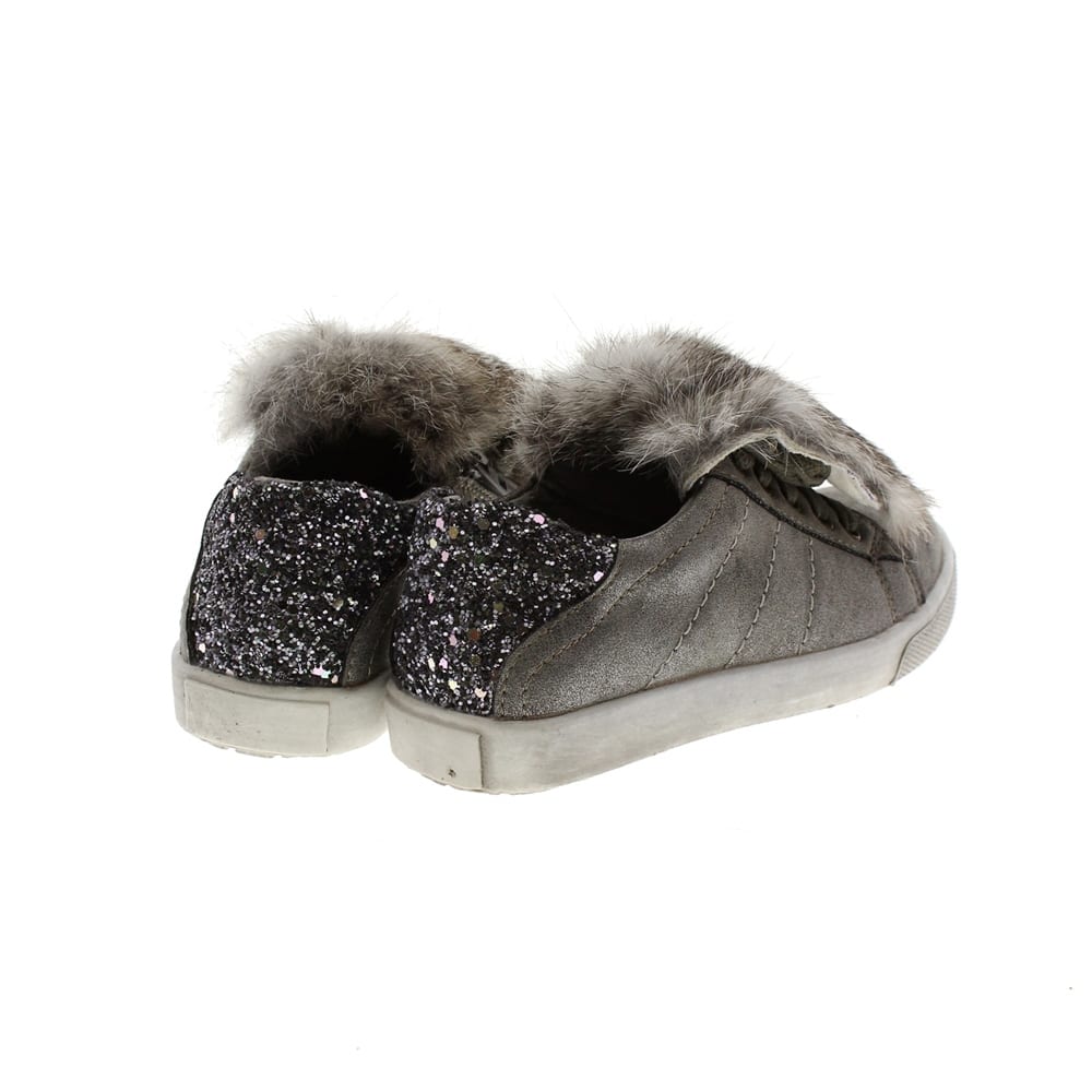 Zapatillas slip-on niña lengüeta pelo Oca Loca 7053-08 Gris foto 4