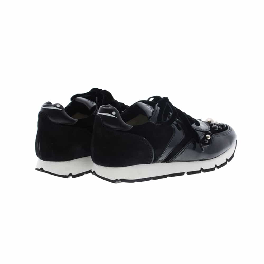 Sneakers perlas charol negro Voile Blanche Liam Bubble foto 4