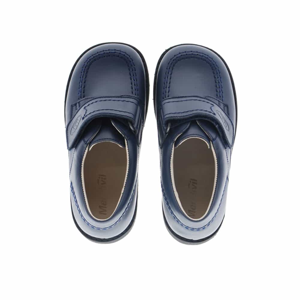 Zapato especial plantillas colegial Mendivil 31721 Azul foto 2