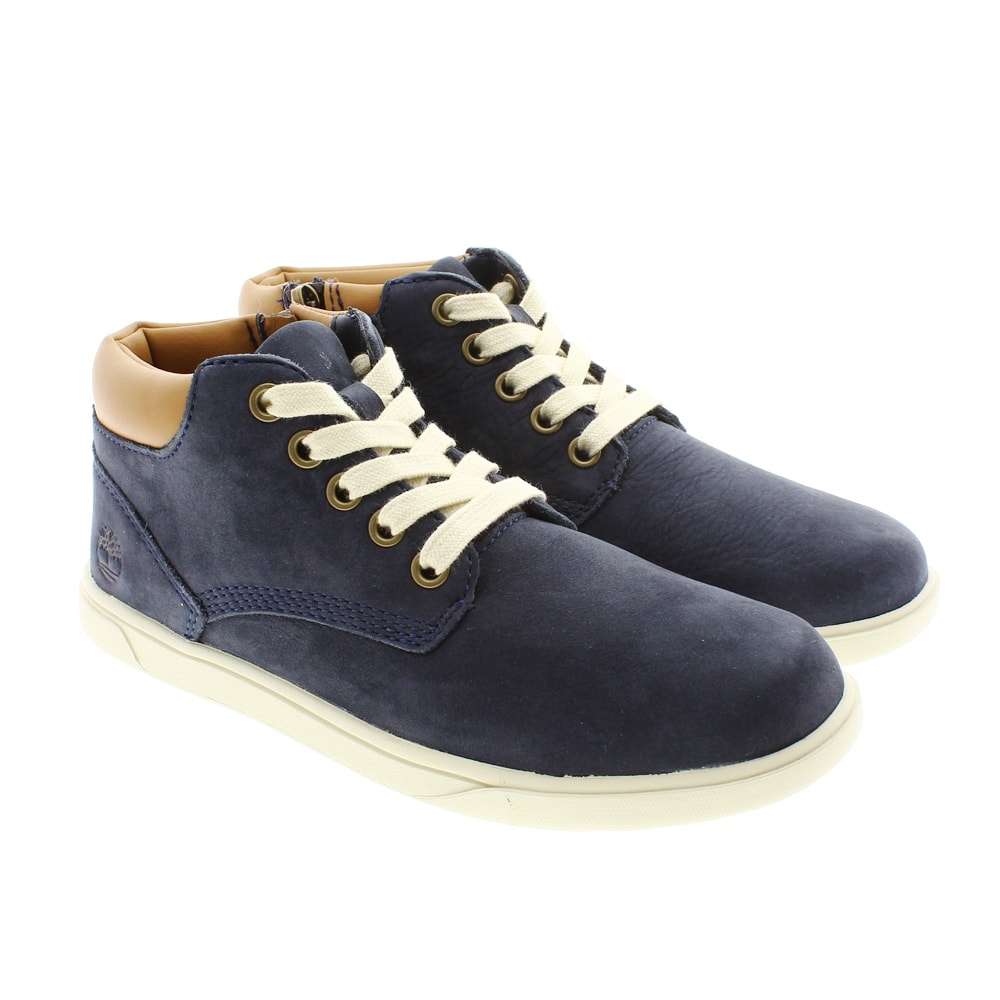 Bota niño azul cordones y cremallera Timberland C60-38 GRVTN