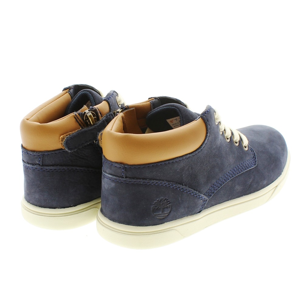 Celsius Cordelia Una herramienta central que juega un papel importante. Bota niño azul cordones y cremallera Timberland C60-38 GRVTN