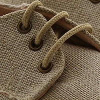 Zapato cordón ceremonia lino arena Carrile P-703 foto 5
