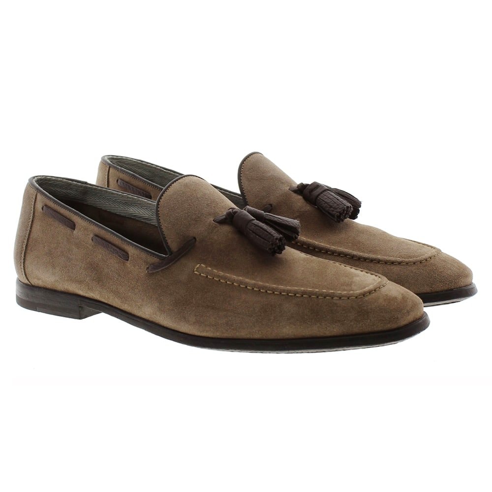 Mocasines marrón caballero borlas Pertini 24530D2