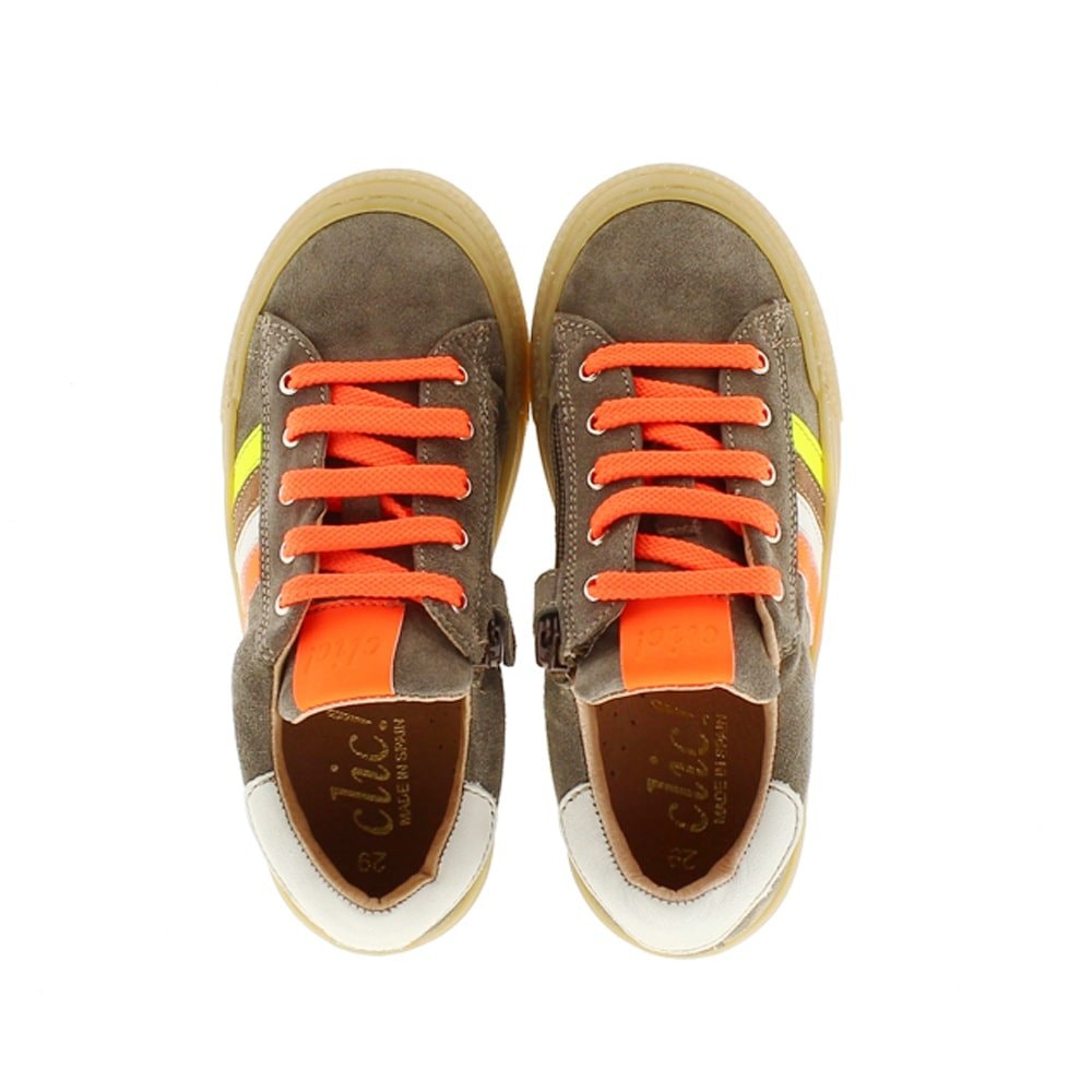 Zapato deportivo cremallera niño Clic CLC9419 Arena foto 2
