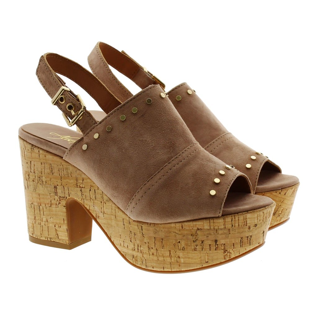 Sandalias Alpe 4165 Asimétrica Negra para Mujer Monchel