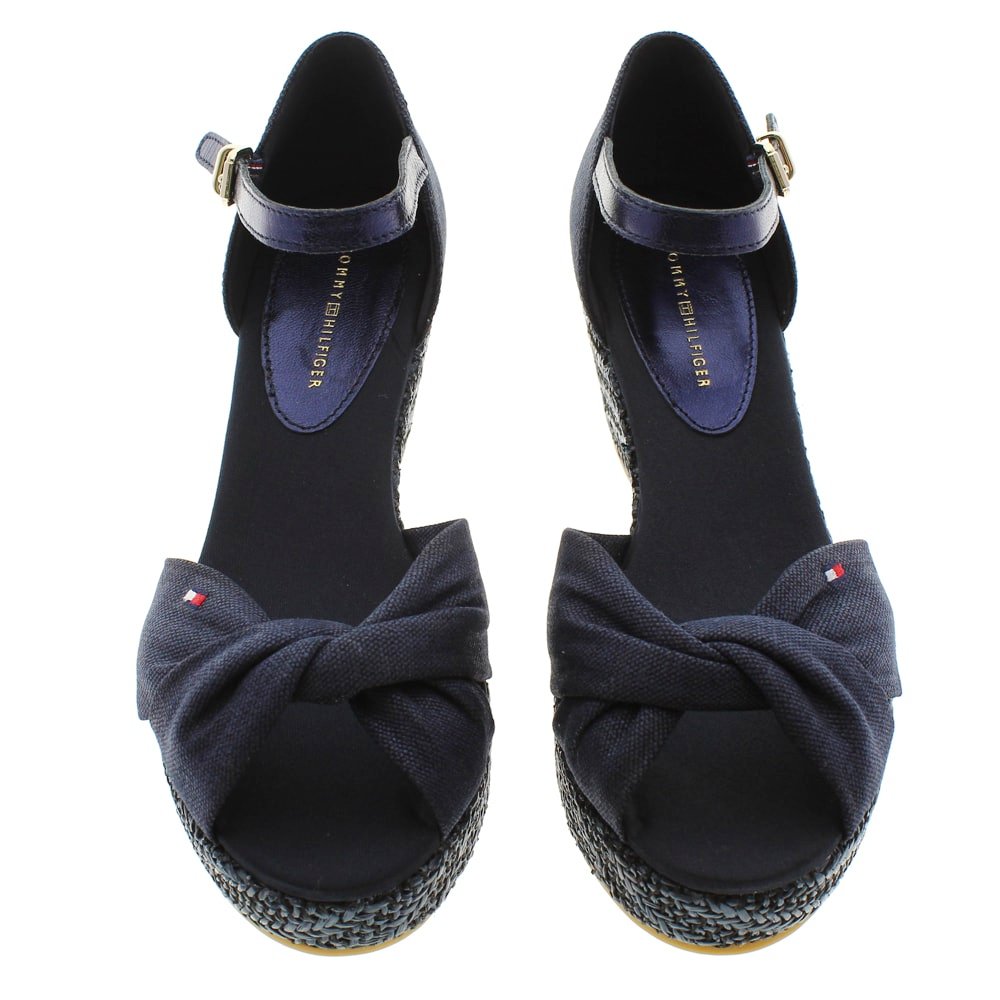 Alpargata azul cuña Tommy Hilfiger FW0FW02824 foto 2