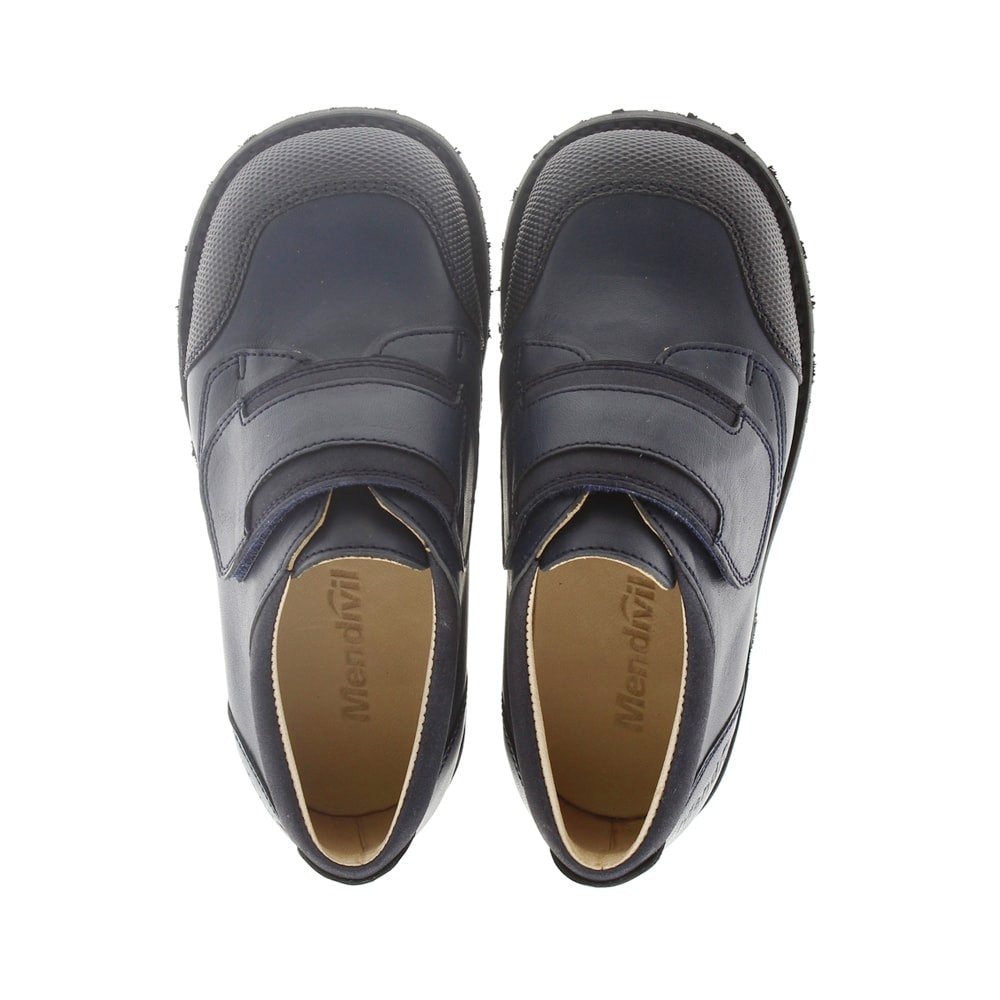 Zapato colegial ortopédico Mendivil 39007 Azul foto 2