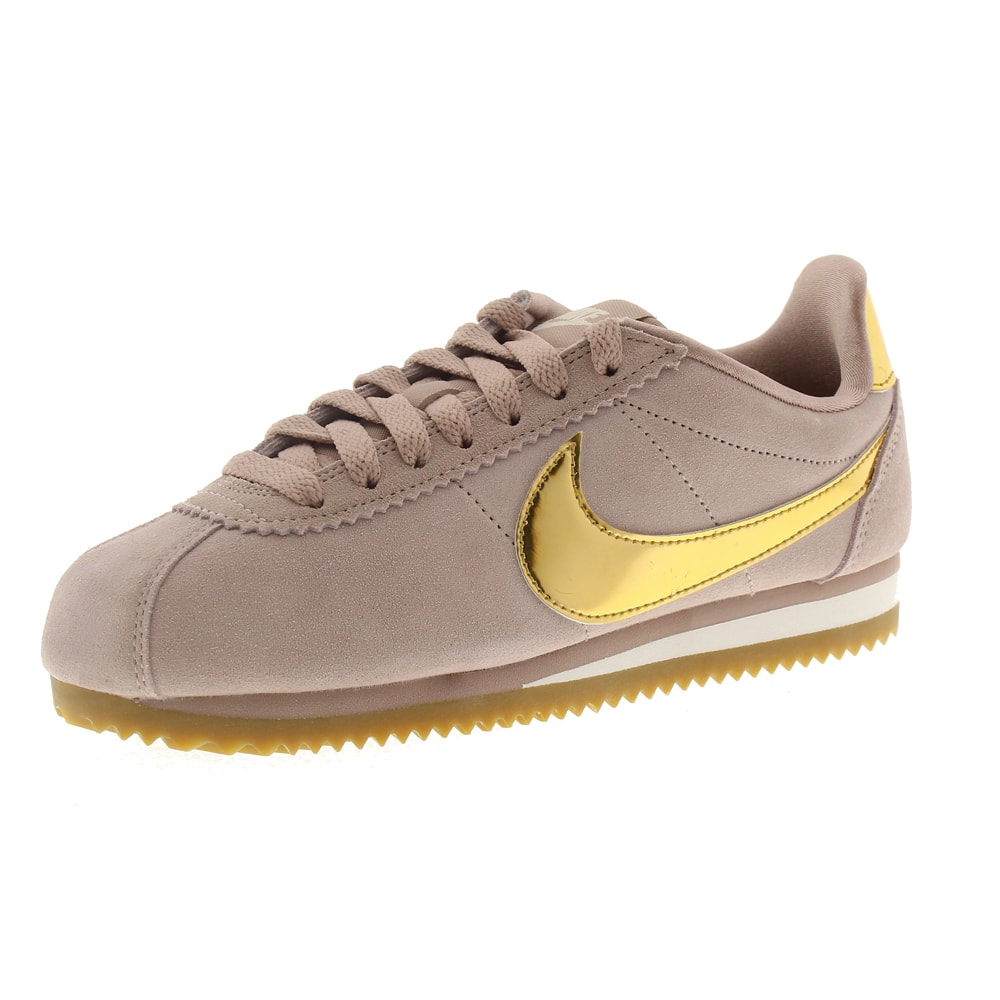 Deportivas mujer taupe-oro cordones Nike 902856 Wmns Classic