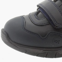 Zapatos azules velcro colegio Biomecanics 181128 foto 5