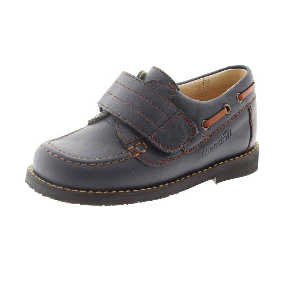 Zapato velcro especial plantillas Mendivil 31322 Azul foto 3