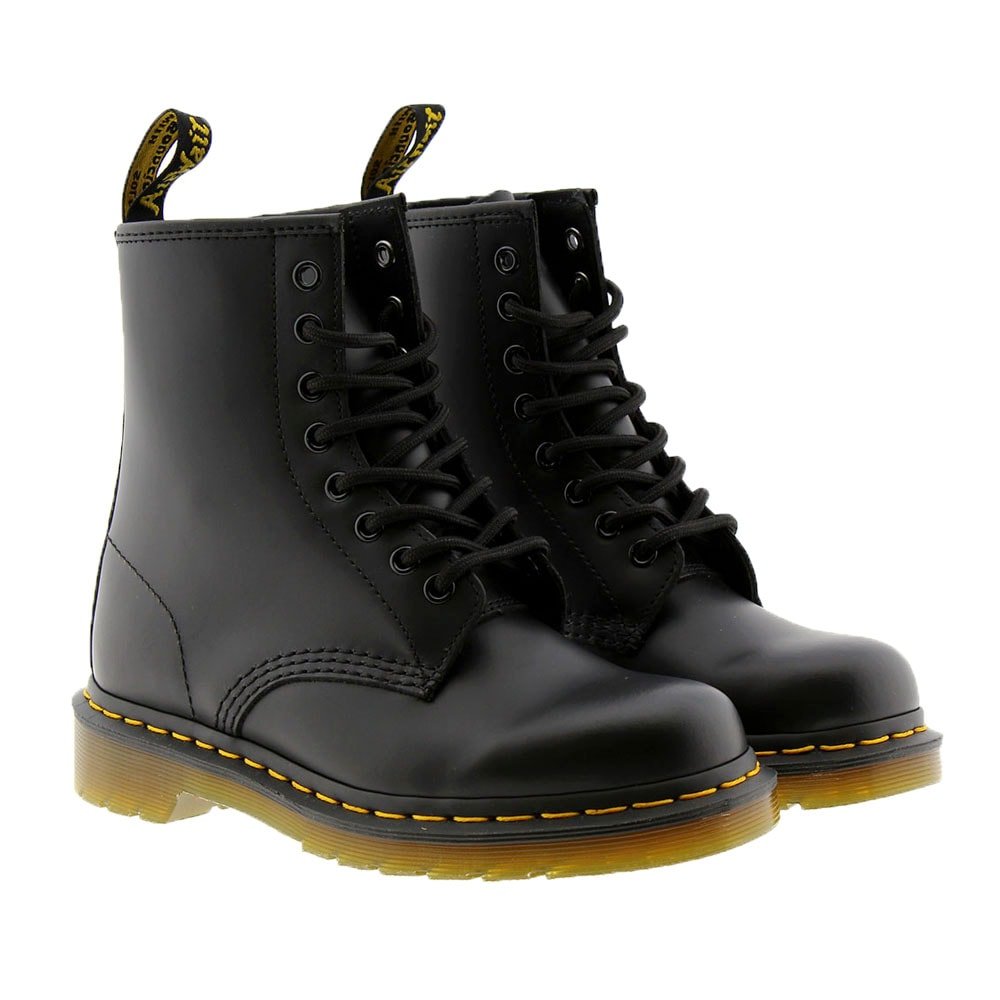 Bota Dr. Martens negra cordones 1460