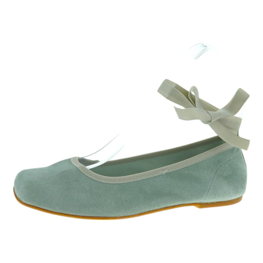 Bailarinas comunión ante lace up A-3516 foto 3