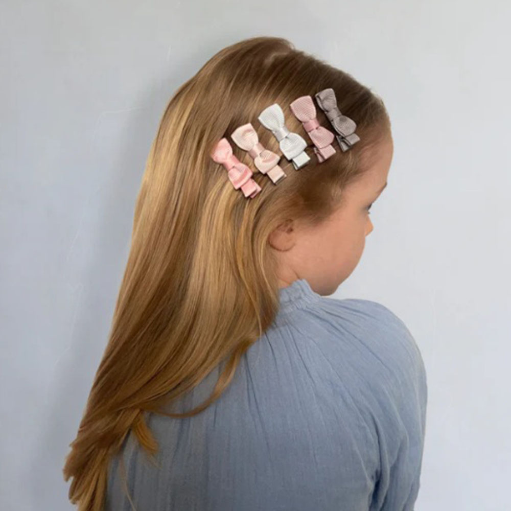 Accesorios pelo niña – Pack 5 pinzas lazo Mimi&Lula | Carrilé foto 2