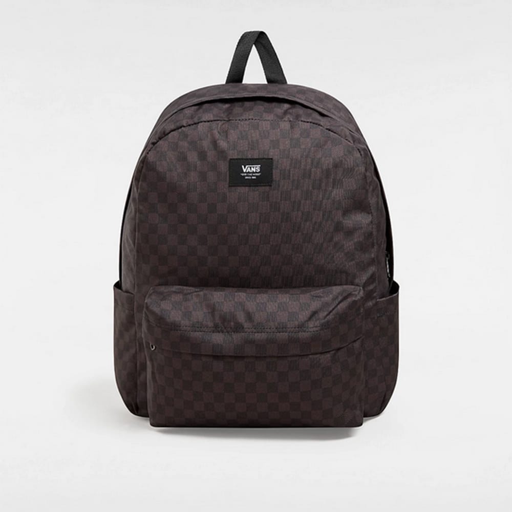 Mochila Vans Check Bagpack Negro-Gris