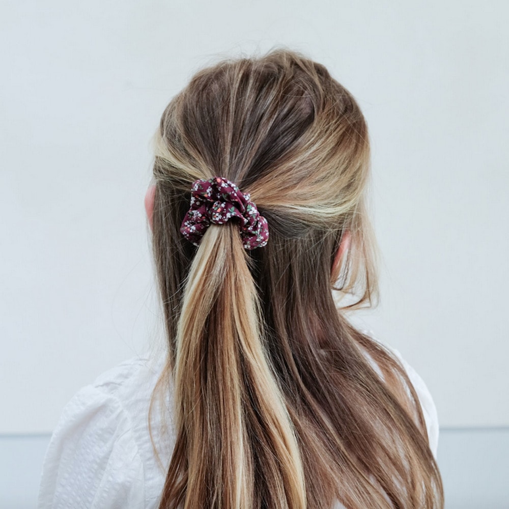 Coleteros terciopelo y estampado floral Mimi&Lula – Set de coleteros para niñas foto 4