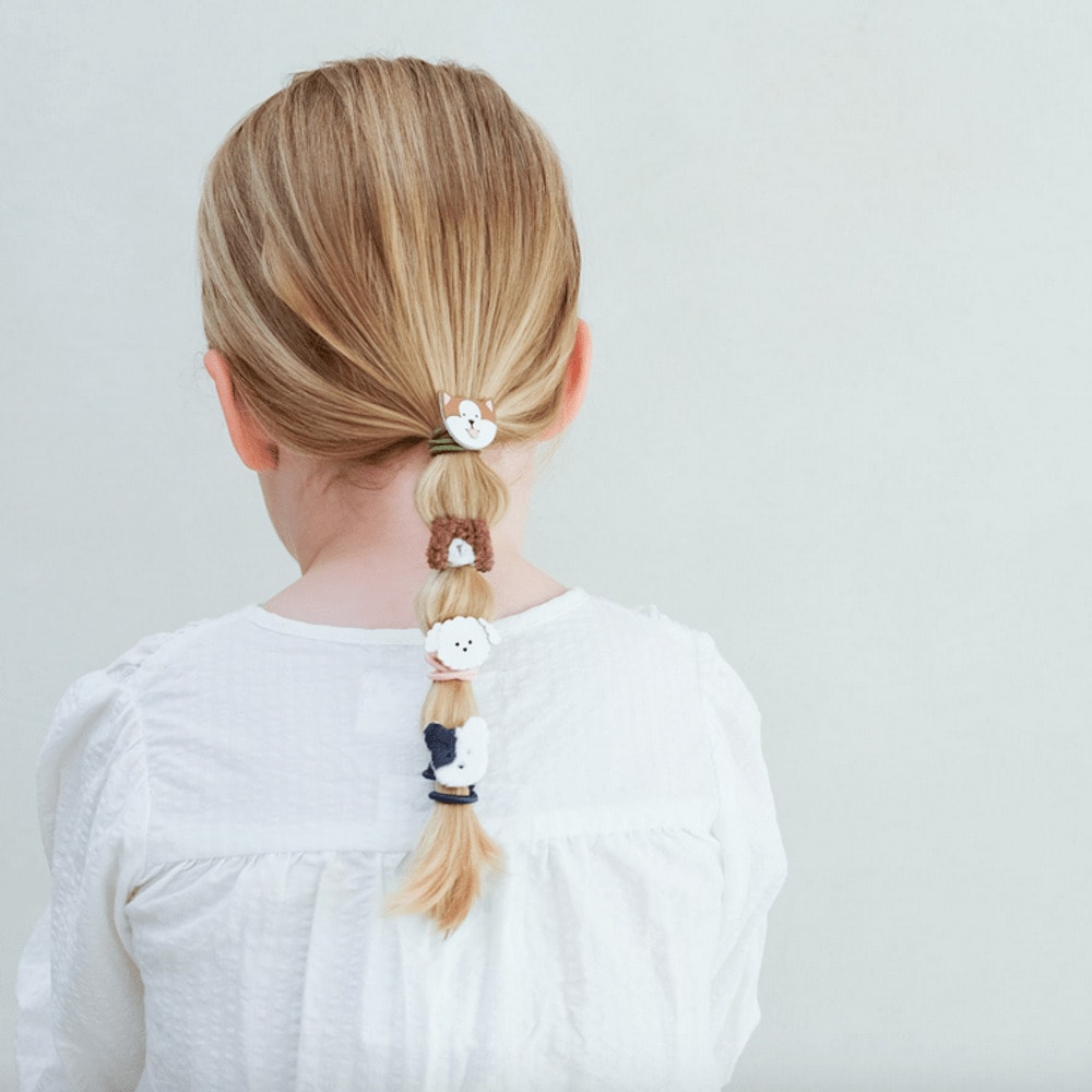 Gomas de Pelo Perritos Mimi&Lula – Originalidad y Diversión en Accesorios para Niñas foto 2