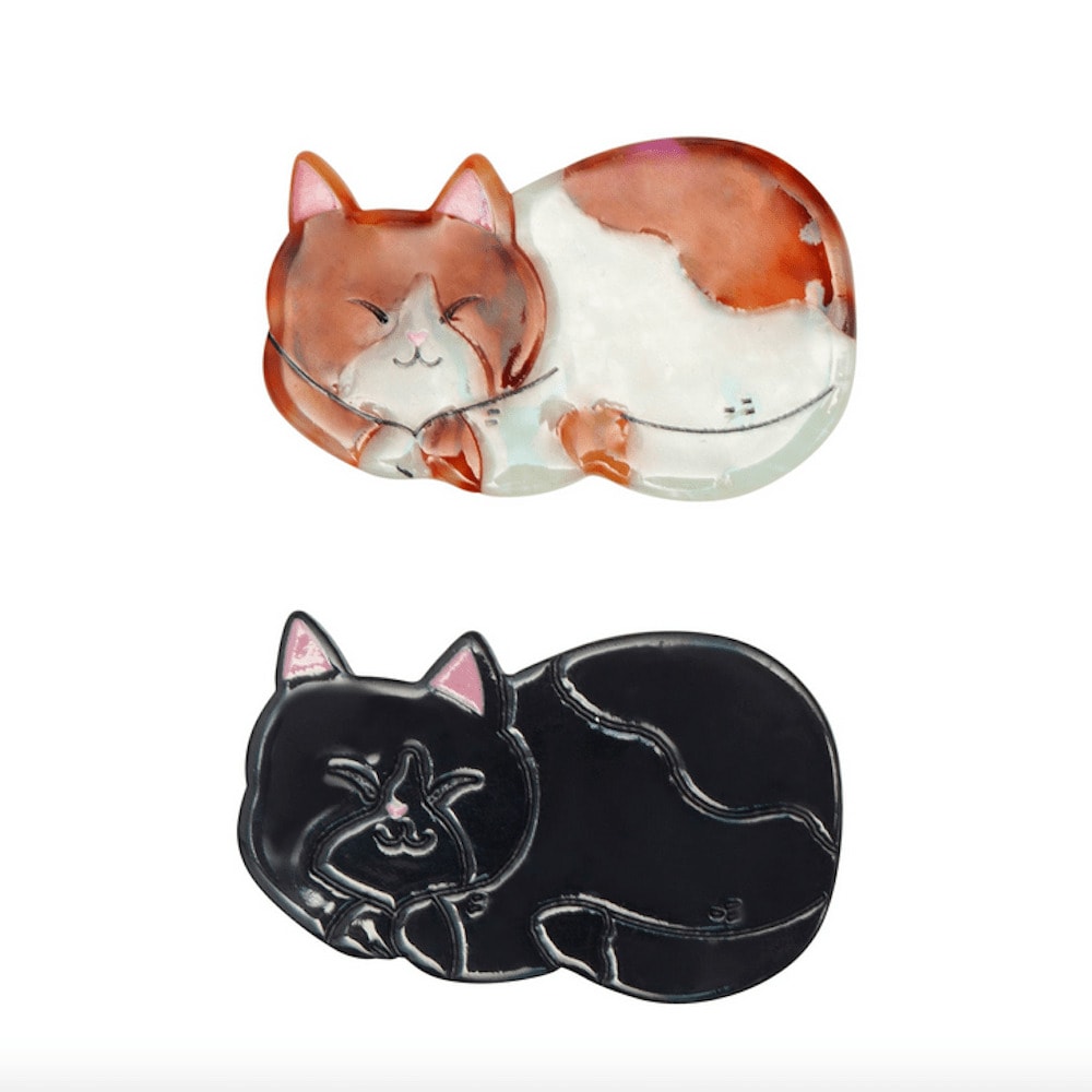 Pack Dos Pinzas Pelo Gatitos Dormidos Mimi&Lula 152092-81